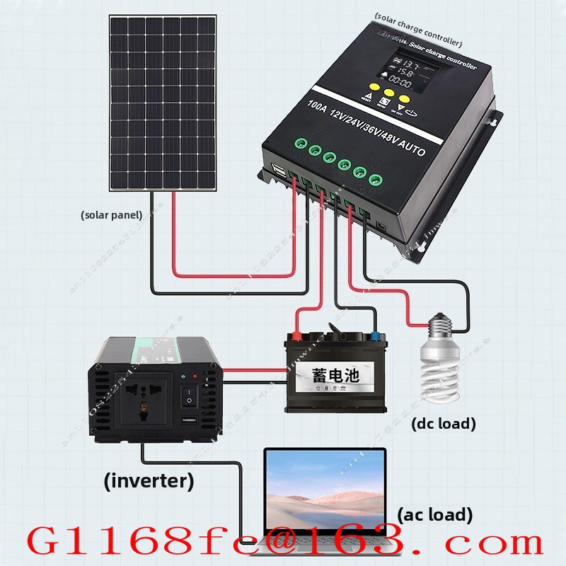 Charge Controller Solar - MPPT Solar Controller 60A80A100A Photovoltaic Controller