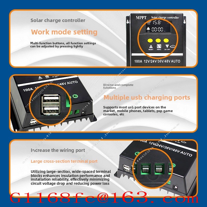 MPPT Solar Controller 60A80A10 - Charge Controller Solar recension och pris