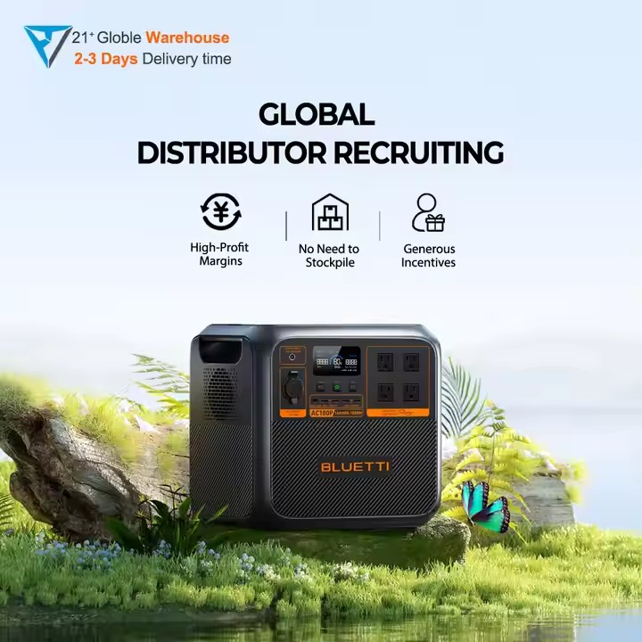 Bluett=i Portable Solar Genera - Portable Power Station recension och pris